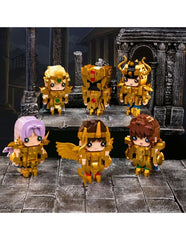 Leo mini set construccion 13 cm saint seiya