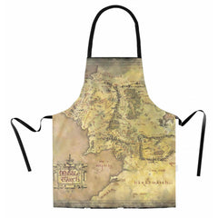 Delantal mapa el seor de los anillos packaging carton