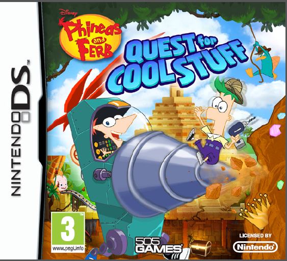 Phineas & Ferb: Quest For Cool Stuff (3dsxl/3ds/2ds) Nintendo DS