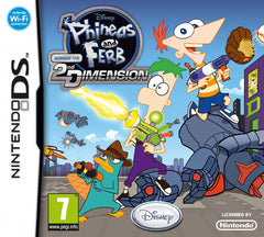 Phineas & Ferb A Traves De La 2 Dimension (3dsxl/3ds/2ds) Nintendo DS