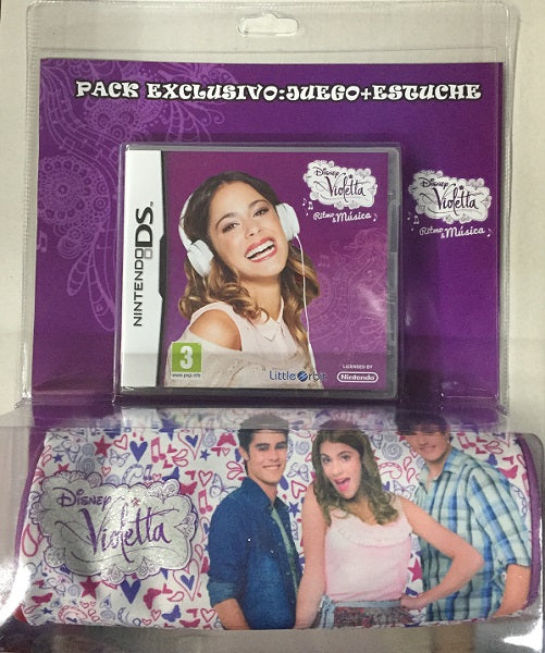 Violetta: Ritmo & Música + Estuche Nintendo DS