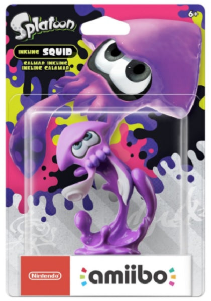 Figura Amiibo Splatoon: Inkling Calamar Squid