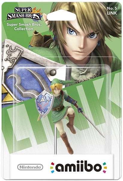 Figura Amiibo S. Smash Bros: Link