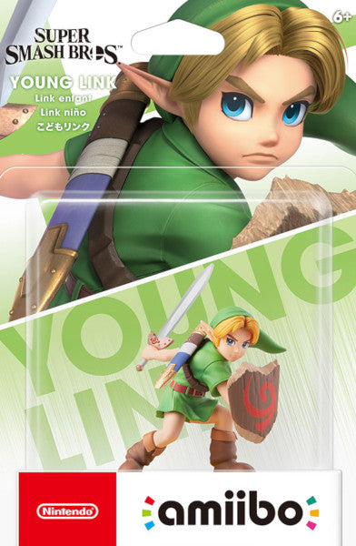 Figura Amiibo S. Smash Bros: Young Link