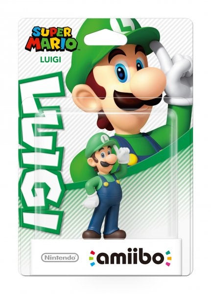 Figura Amiibo Super Mario: Luigi
