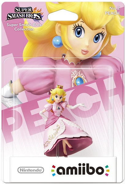 Figura Amiibo S. Smash Bros: Peach