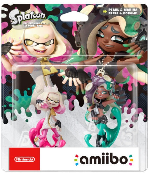 Figura Amiibo Splatoon: Pearl & Marina (pack 2 Figuras) (imp)