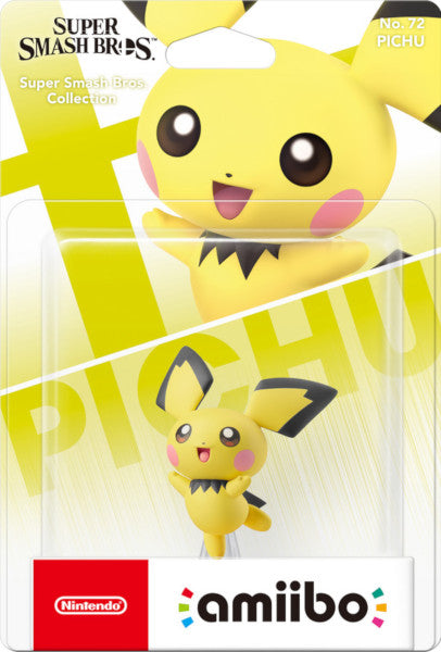 Figura Amiibo S. Smash Bros:pichu