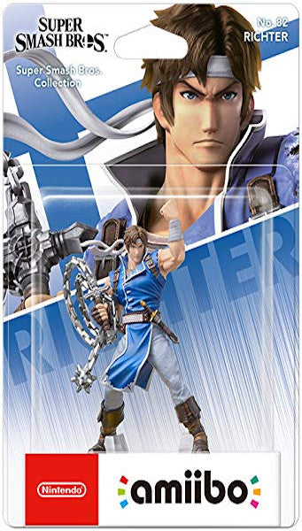 Figura Amiibo S. Smash Bros: Richter Belmont