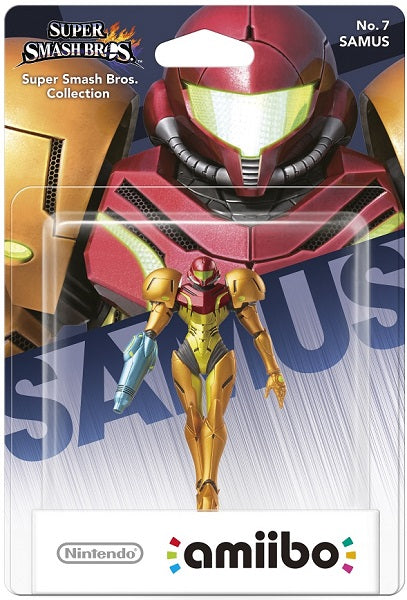 Figura Amiibo S. Smash Bros: Samus
