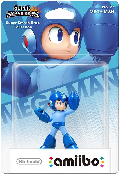 Figura Amiibo S. Smash Bros: Mega Man