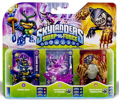 Figura Skylanders Swap Force Dune Bug & Phantom Cynder & Knockout Terrafin