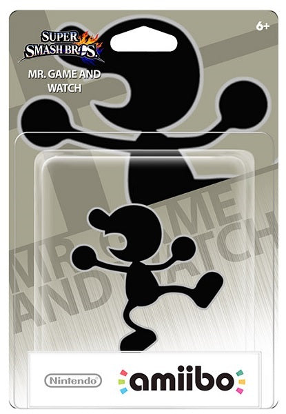 Figura Amiibo S. Smash Bros: Game & Watch