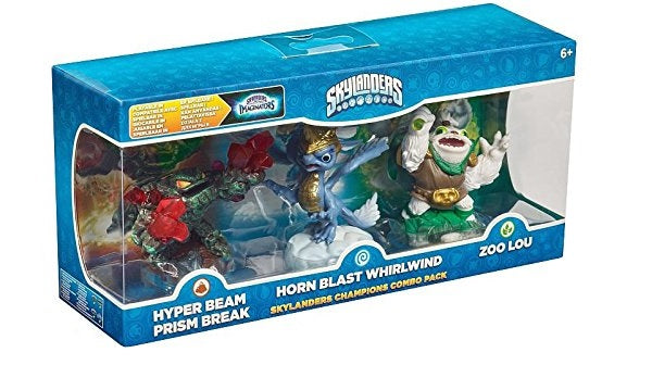 Figura Skylanders Imaginators Classic 2 Hyper Beam & Horn Blast & Zoo Lou