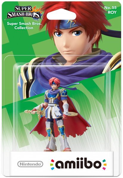 Figura Amiibo S. Smash Bros: Roy