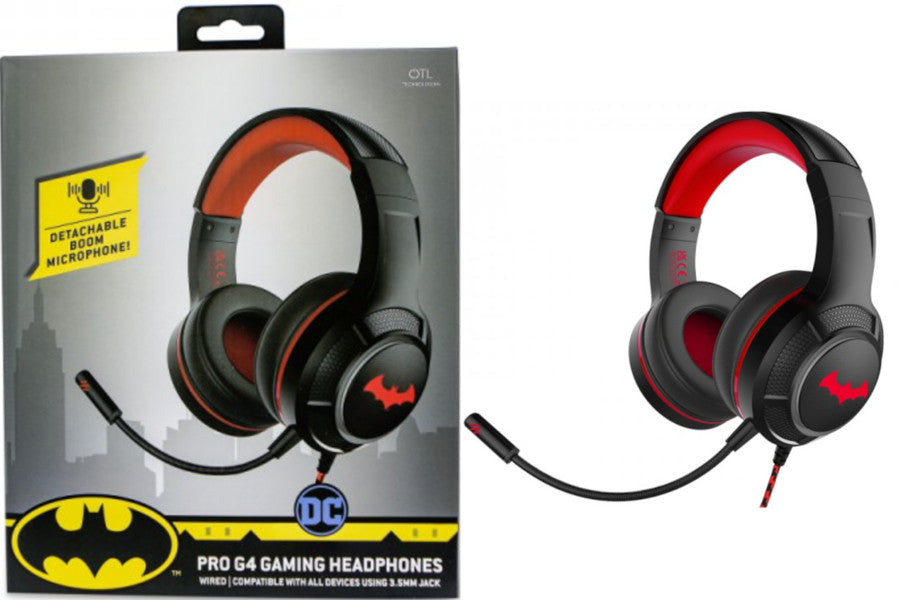 Auriculares Otl Pro G4 Gaming Headphones Dc Comic Batman (consola/tablet/movil/pc)
