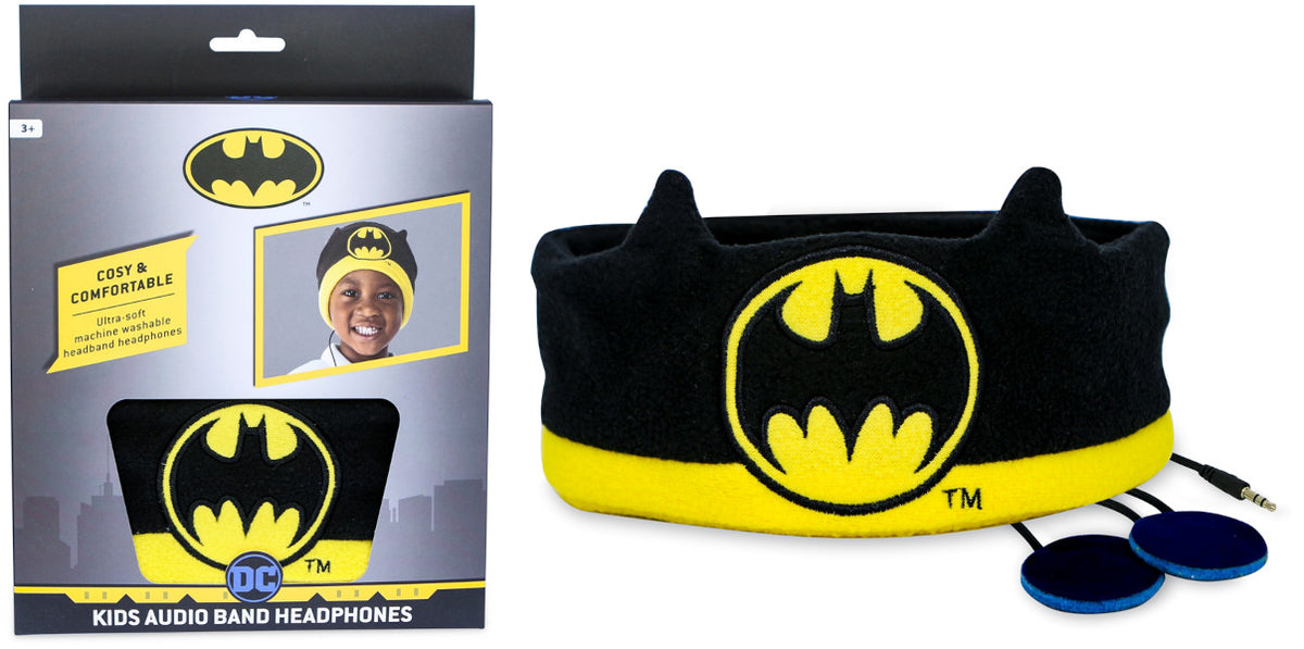 Auriculares Otl Kids Audio Band Headphones Batman (ps4/xbox/switch/movil/tablet)