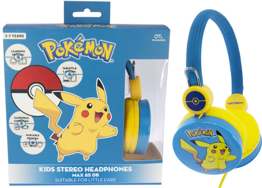 Auriculares Otl Core Headphone Pikachu (switch/movil/tablet)