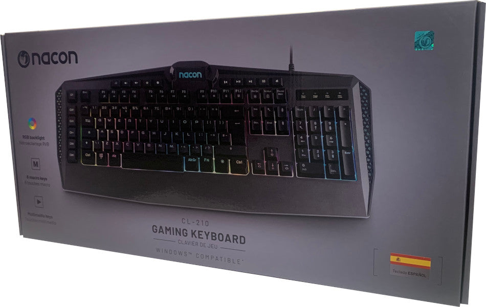 Teclado Nacon Gaming Keyboard Cl-210