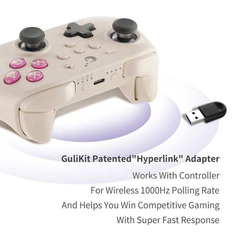 Joysticks Gulikit KK3 Pro NS38 Compatible Nintendo Switch, Android, iOS, Windows Negro