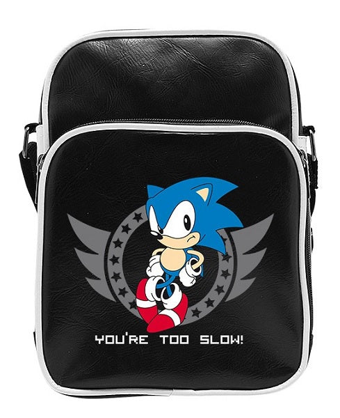 Bandolera Sonic Too Slow (negra)