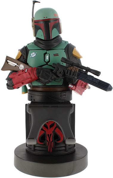 Figura Cable Guys Star Wars The Mandalorian Boba Fett (2m Cable Usb)