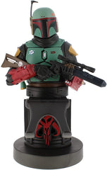 Figura Cable Guys Star Wars The Mandalorian Boba Fett (2m Cable Usb)