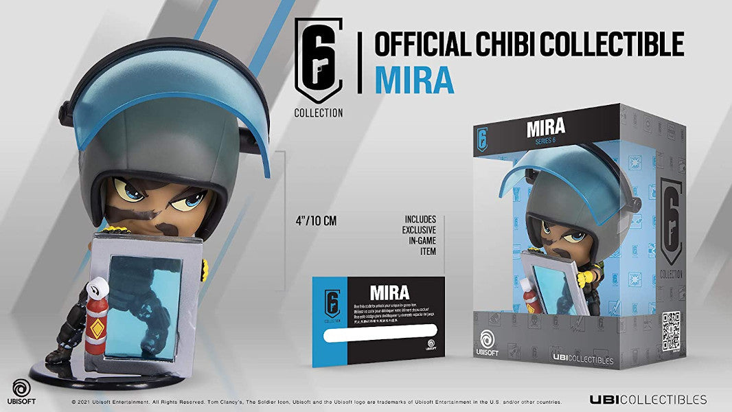 Figura Ubicollectibles Six Collection (chibi S6) Rainbow Six: Mira (10 Cm)