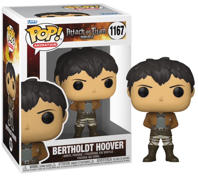 Figura Funko Pop! Animation - Attack On Titan: Bertholdt Hoover (1167)