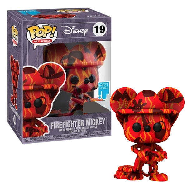 Figura Funko Pop! Art Series - Disney: Firefighter Mickey (19)