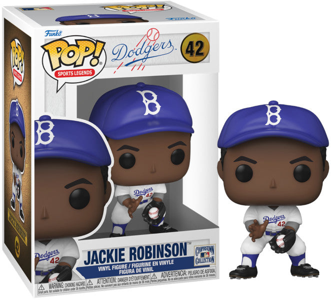 Figura Funko Pop! Sports Legends - Dodgers: Jackie Robinson (42)