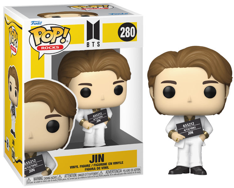 Figura Funko Pop! Rocks - Bts: Jin (280)