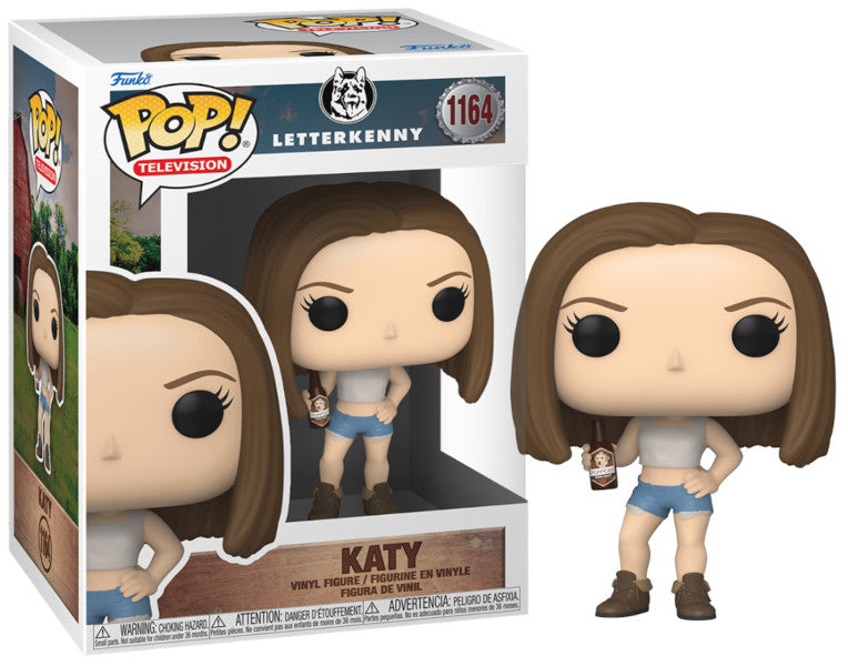 Figura Funko Pop! Television - Letterkenny: Katy W/ Puppers & Beer (1164)
