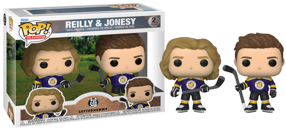 Figura Funko Pop! Television - Letterkenny - Reilly & Jonesy In Jerseys (2 Pcs.)