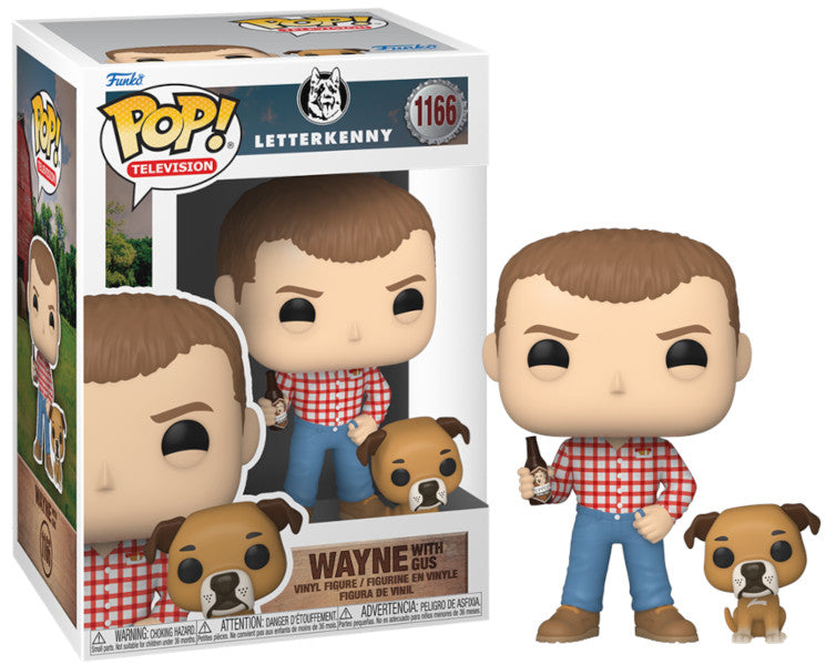 Figura Funko Pop! Television - Letterkenny: Wayne With Gus (1166)