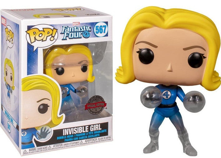 Figura Funko Pop! Marvel Fantastic Four: Invisible Girl (trl) (567) Special Edition