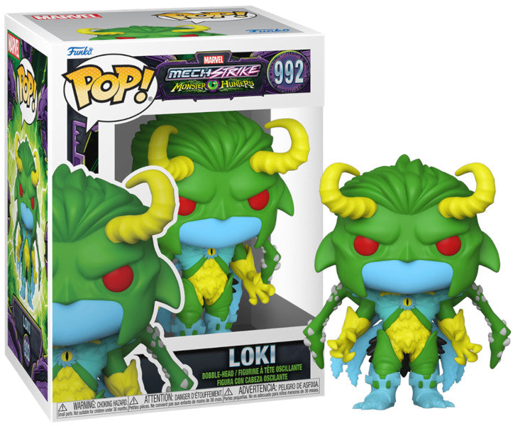 Figura Funko Pop! Marvel Mechstrike Monster Hunters: Loki (992)