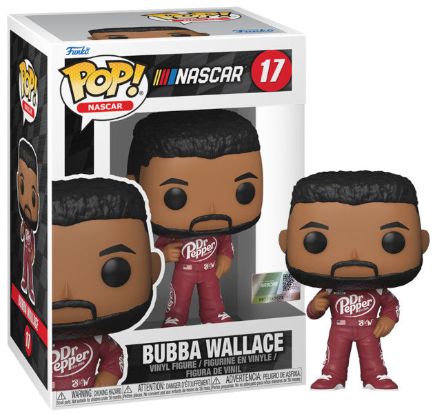 Figura Funko Pop! Nascar: Bubba Wallace (17)