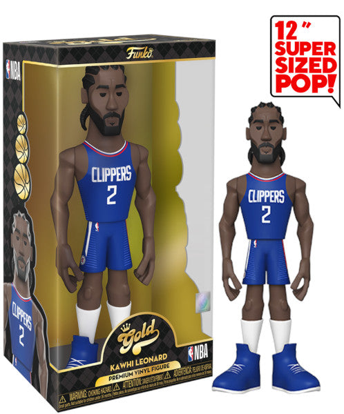 Figura Funko Pop! Gold 12" Nba: Clippers Kawhi Leonard (30 Cm)