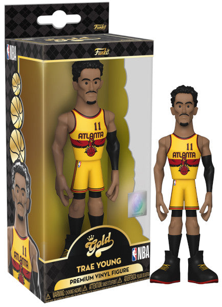 Figura Funko Pop! Gold 5" Nba: Hawks - Trae Young (12 Cm)