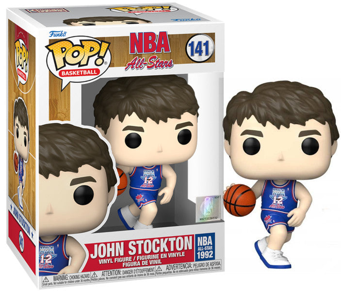 Figura Funko Pop! Basketball - Nba All-stars: John Stockton (141)