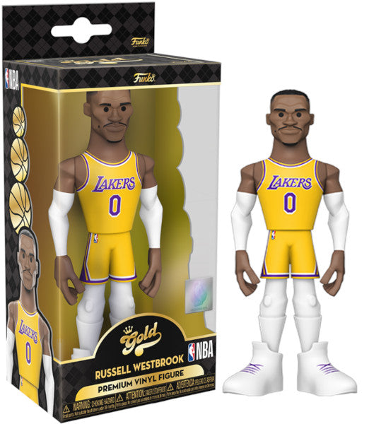 Figura Funko Pop! Gold 5" Nba: Lakers Russell W (ce21) (12 Cm)