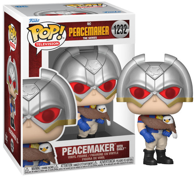 Figura Funko Pop! Televsion - Peacemaker: Peacemaker W/eagly (1232)