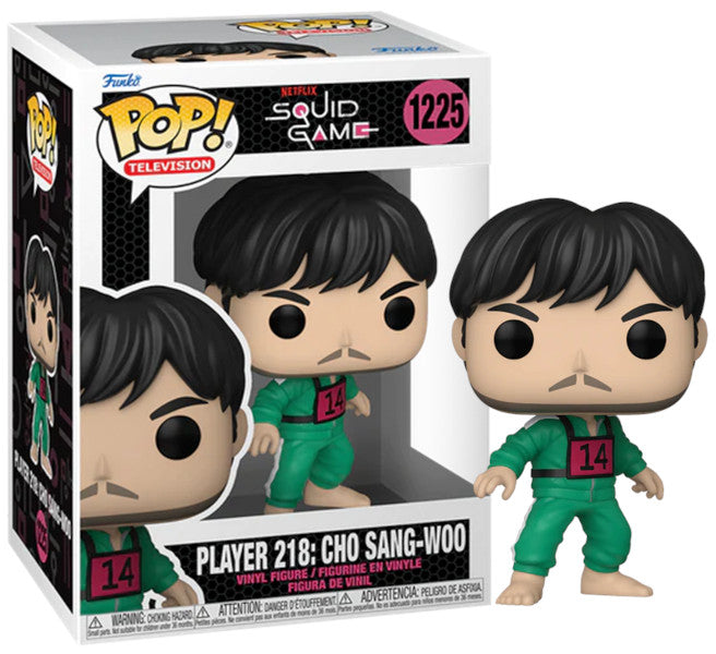 Figura Funko Pop! Television - Squid Game: Player 218: Cho Sang-woo (1225)