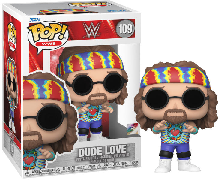 Figura Funko Pop! Wwe - Dude Love (109)