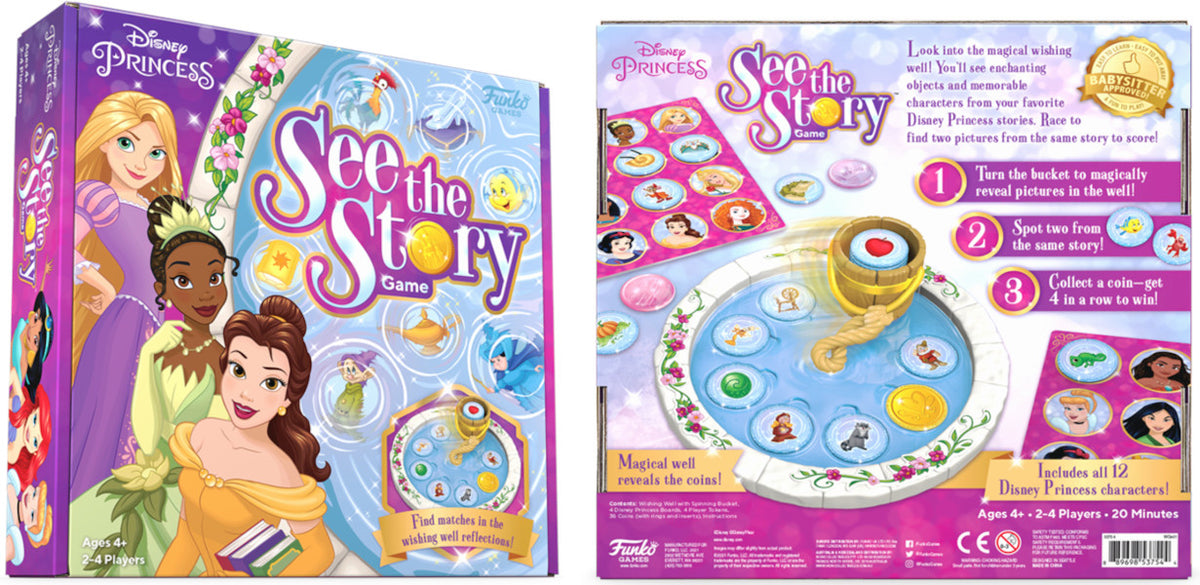 Funko Games - Disney Princess See The Story Game (english)