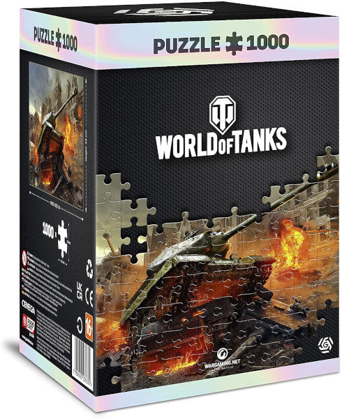 Puzzle World Of Tanks New Frontiers (incluye Poster Y Mochila)(1000 Pcs.)