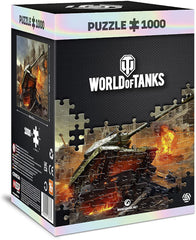 Puzzle World Of Tanks New Frontiers (incluye Poster Y Mochila)(1000 Pcs.)