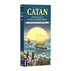 Juego de mesa devir catan piratas y exploradores 5 - 6 jugadores