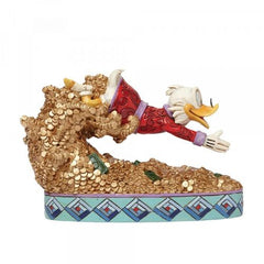 Figura enesco disney clasicos tio gilito nadando en dinero